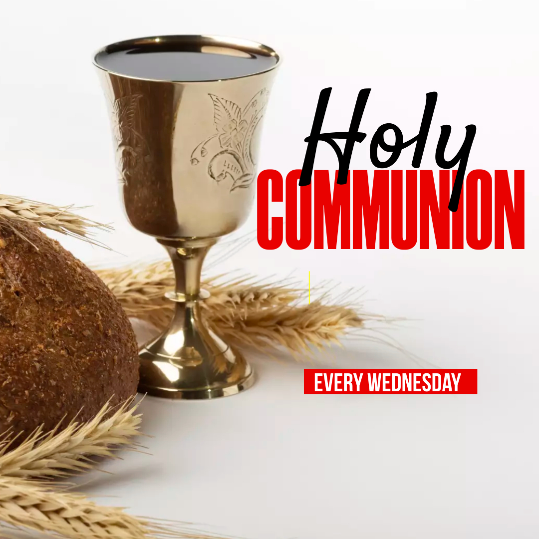 Holy communion service - Made with PosterMyWall